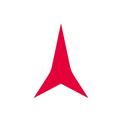 Red arrow icon pointing upwards