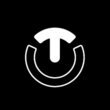 Logo mit einem 'T' in einem Kreis