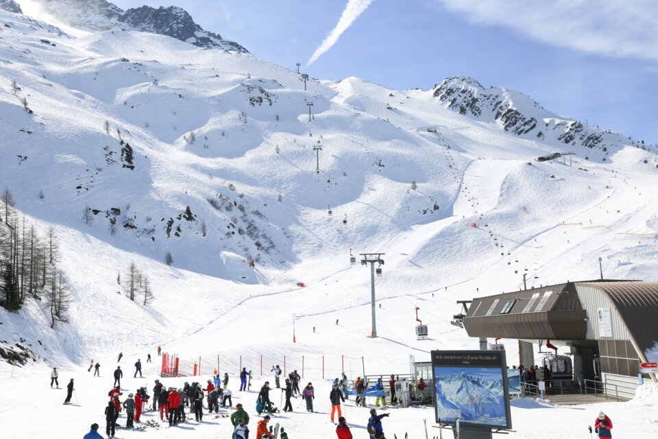 Overview of the skiing area | © OT Chamonix Mont Blanc / SA