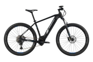 Black Genesis e-mountain bike.