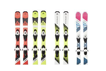 Verschiedene Ski-Designs