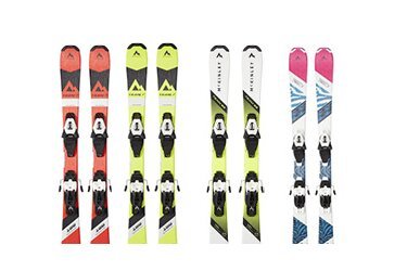 Verschiedene Ski-Designs