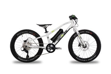White children's e-bike