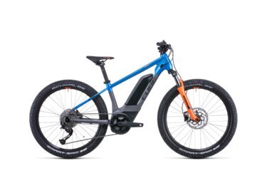 VTT électrique Cube bleu