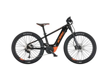Black KTM e-mountain bike
