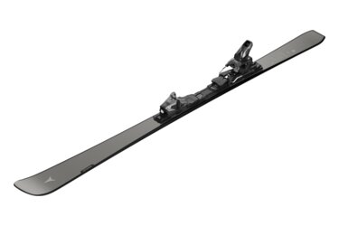 Un ski Atomic avec fixations.