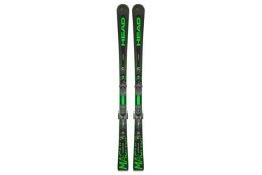 Paire de skis Head e-Magnum avec fixations