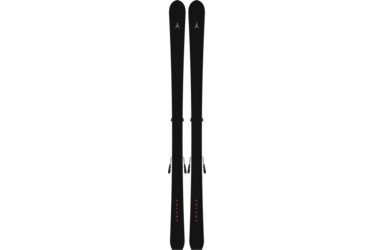 Deux skis noirs Atomic Volant