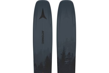 Ski Atomic avec motif de forêt