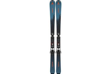 Pair of Atomic Maverick skis with bindings.