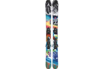 Paire de skis Atomic Bent Chetler avec graphisme coloré