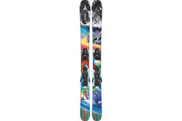 Paire de skis Atomic Bent Chetler avec graphisme coloré
