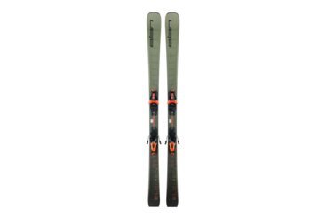 Une paire de skis Elan Element avec fixations.