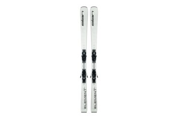 Paire de skis Elan Element RS 78 blancs avec fixations.