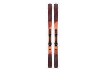 Une paire de skis Elan Wingman 82 CTI avec fixations.