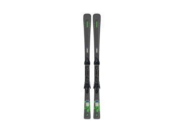 A pair of K2 Disruption skis with bindings