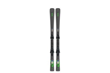 A pair of K2 Disruption skis with bindings