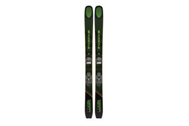 A pair of Kastle Paragon 107 skis