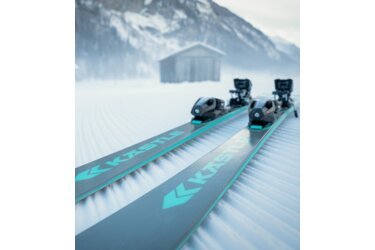 Kästle Ski auf frisch präparierter Piste