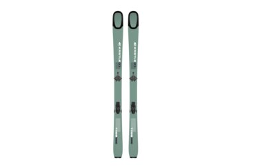 A pair of green KÄSTLE TX88 skis with bindings.