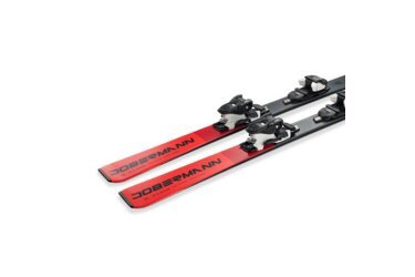 Paar Dobermann-Ski mit Marker-Bindungen