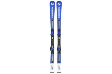 A pair of Salomon S/Race SL 12 skis.