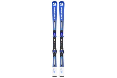 A pair of Salomon S/Race SL 12 skis.