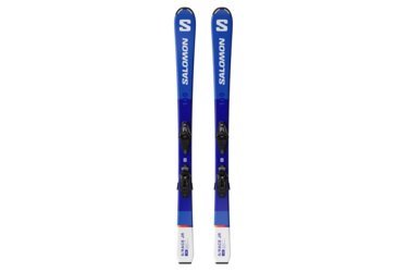 Paire de skis Salomon S/Race JR bleus