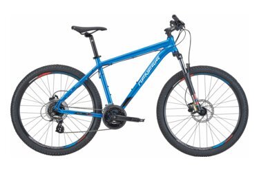 Blaues Genesis Mountainbike