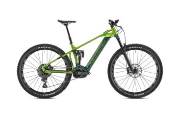 Green Mondraker E-Mountain Bike