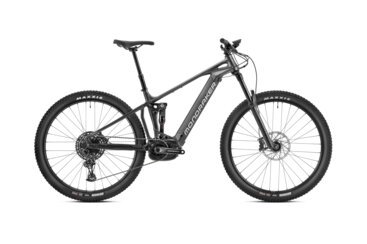Gray Mondraker E-Mountain Bike