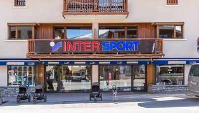 Intersport store in a ski resort