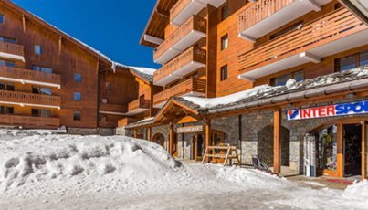 Intersport store in a ski resort