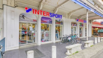Intersport store in Luchon, France