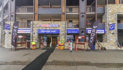 Intersport store in a ski resort