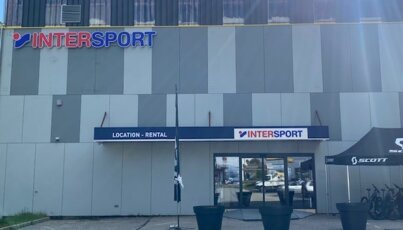 Intersport store with rental service