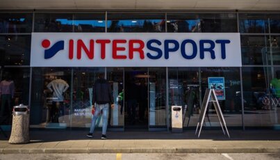 InterSport Geschäftseingang