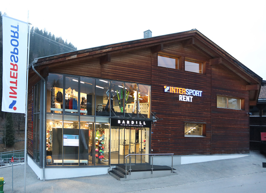 INTERSPORT Bardill Sport, Mietcenter